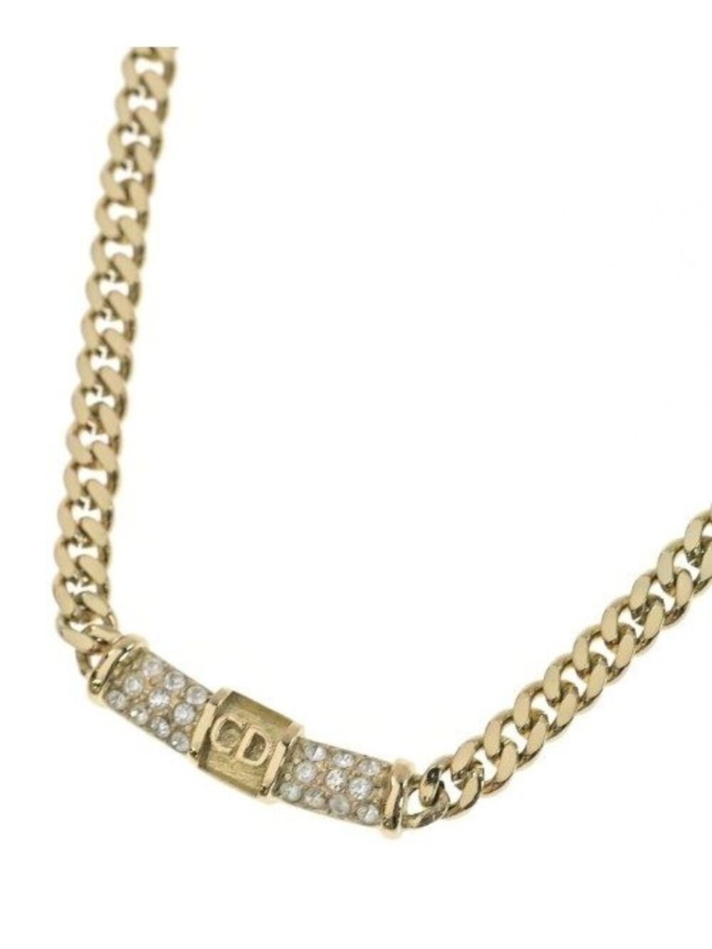 Dior Rhinestone Necklace Vintage